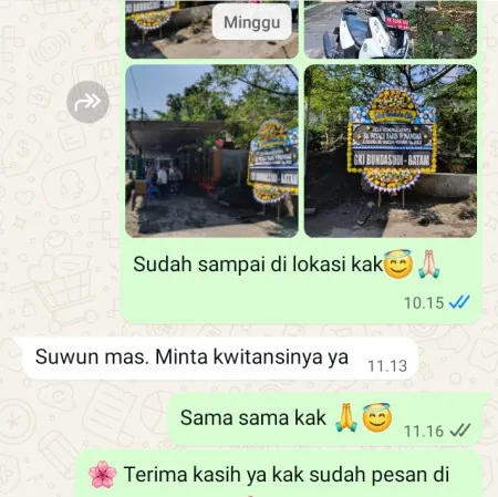 Pengiriman Papan Bunga Duka Ketiwijayan Bayan